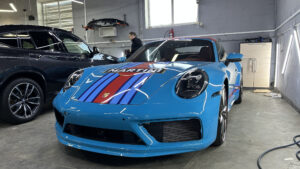 Оклейка пленкой Porsche 911 Carrera S