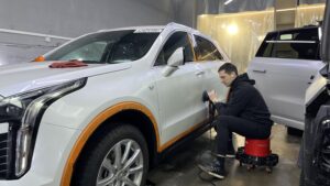 Полировка Kia Carnival